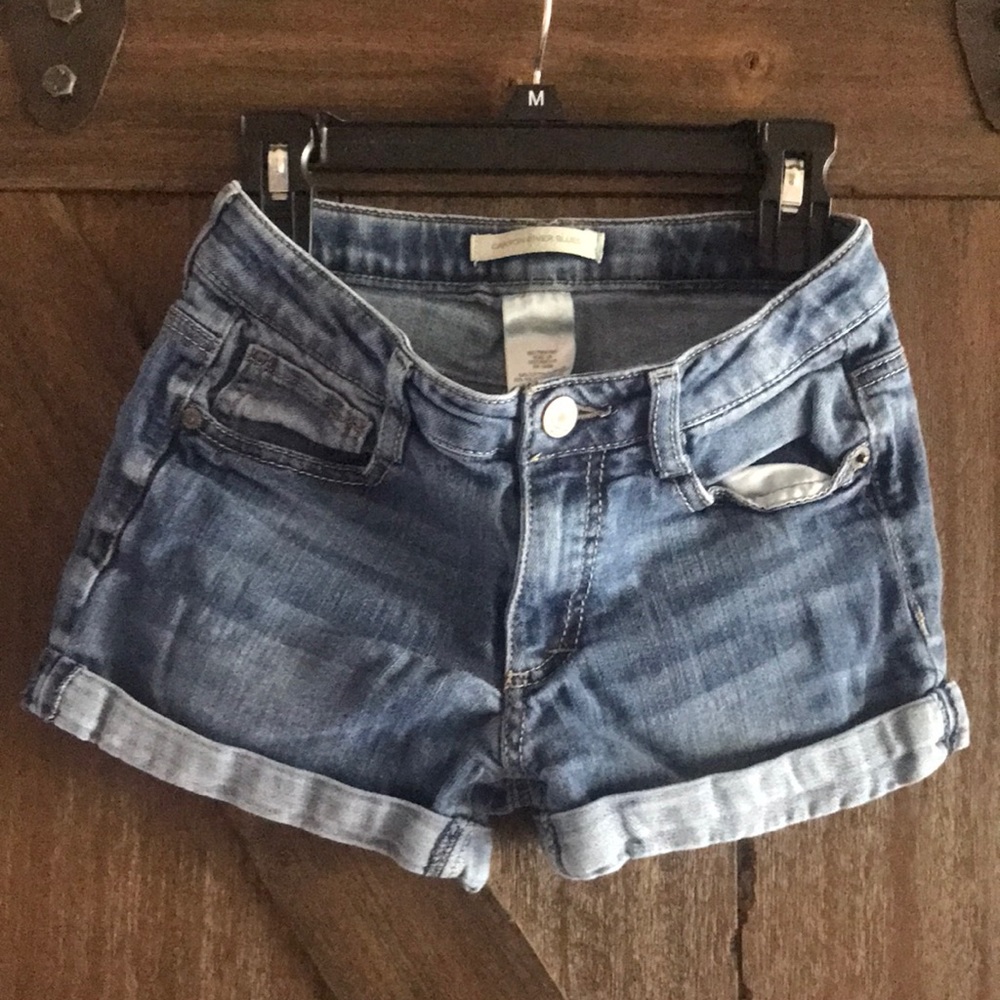 Canyon River Blues Jean Denim Shorts Size 10